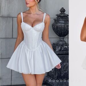 BABYBOO Josie white dress size XL